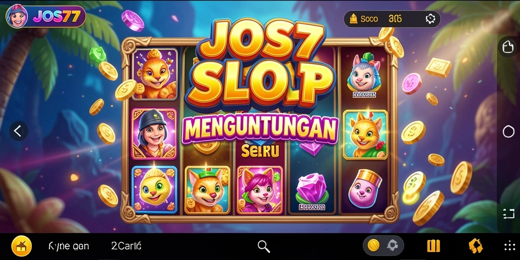 Tampilan menawan saat bermain game Slot JOS77.