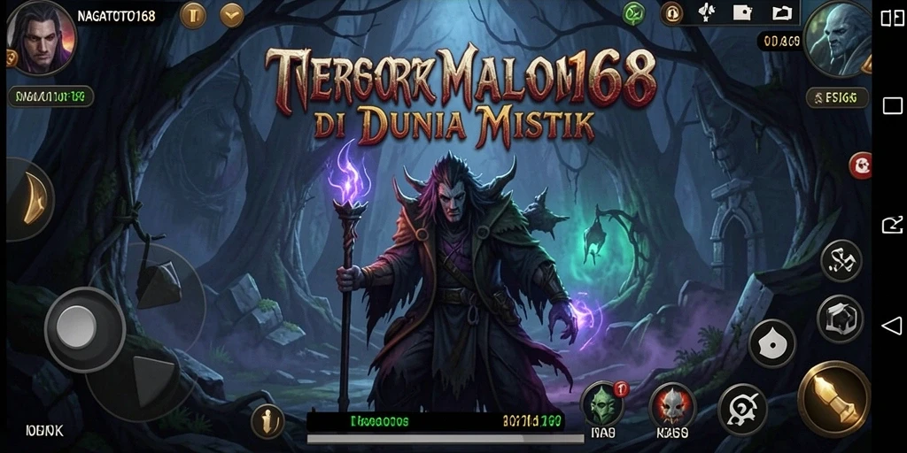 Screenshoot gameplay NAGATOTO168 menampilkan suasana horor yang mencekam.