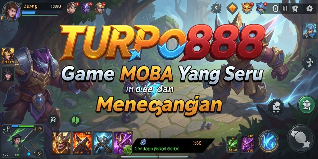 Gameplay seru TURBO88 dengan aksi MOBA yang mendebarkan.